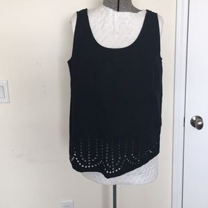 Black Gap Women’s Sleeveless Blouse Size L